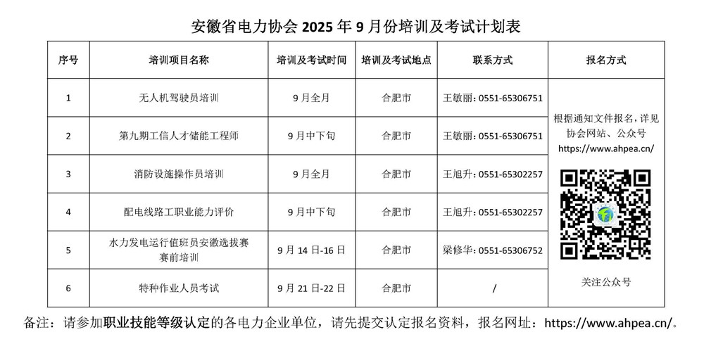 安徽省电力协会9月份培训及考试计划表 _副本.jpg