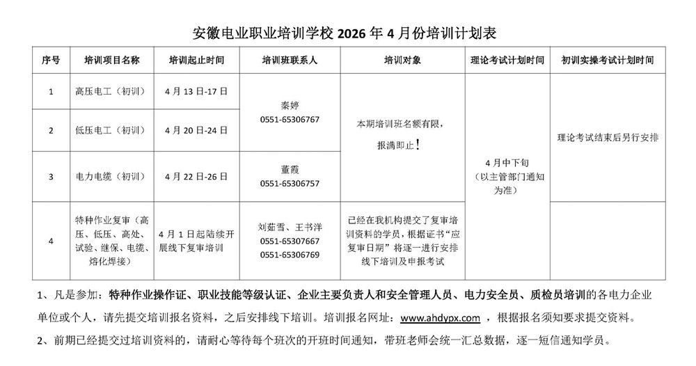 安徽电业职业培训学校4月培训计划表_副本.jpg